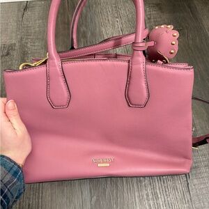 Nine West Mauve Shoulder Bag
